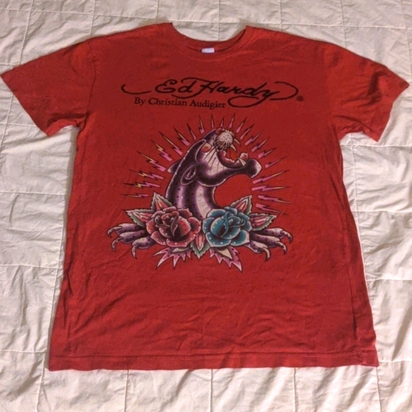 Ed Hardy Designs tee - Picture 2 of 6